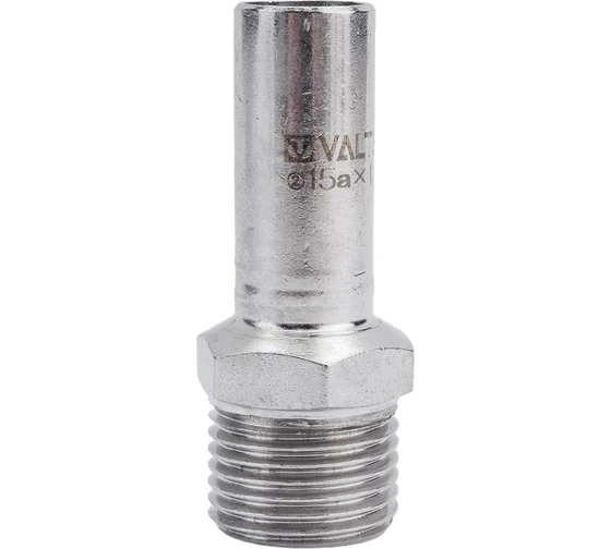 Вставка резьбовая нерж.сталь с нар.р. 15х1/2 VALTEC