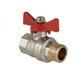 Кран шар. BASE баб. 3/4" вн.-нар. VALTEC