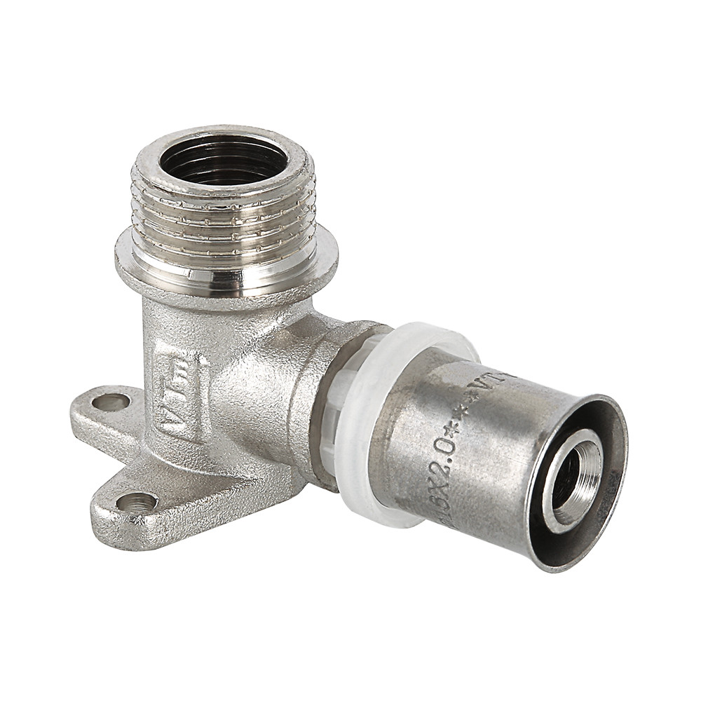 Угольник устан. пресс VALTEC  16х1/2" нр