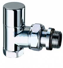 Угл. зап. вентиль д/сталь.тр. 1/2" ВР (сереб.) аналог FL0165