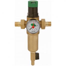 Фильтр с редуктором давления поршневого типа д/горячей воды 3/4" GAPPO