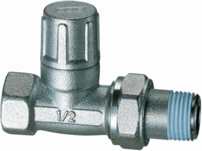 Вентиль запорный прямой 1/2" BР FAR