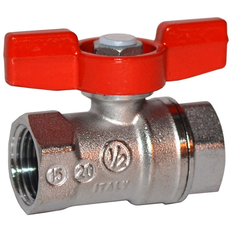 Кран шаровый вр/вр 1 баб. хром. Giacomini