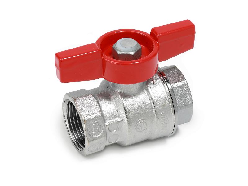 Кран шаровый вр/вр 1/2 баб. хром. Giacomini 