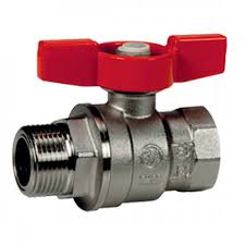 Кран шаровый вр/нр 1 баб. хром. Giacomini