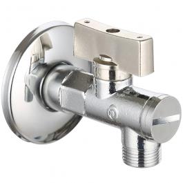 Кран шар. угл. 1/2"-3/4" с фил. GAPPO