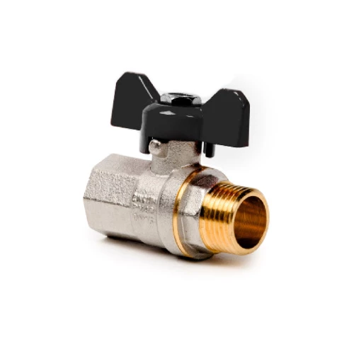 Кран шар. 3/4" вн/нар PN40 ручка.баб. RTP