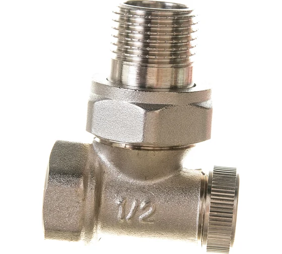 Вентиль запорный угловой 1/2" Kromwell