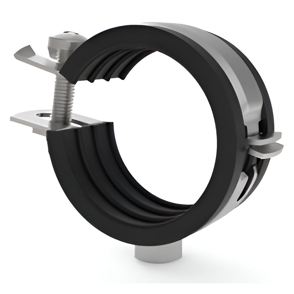 Хомут метал. STOUT 1 1/2" (47-52) ОДНОВИНТОВЫЙ