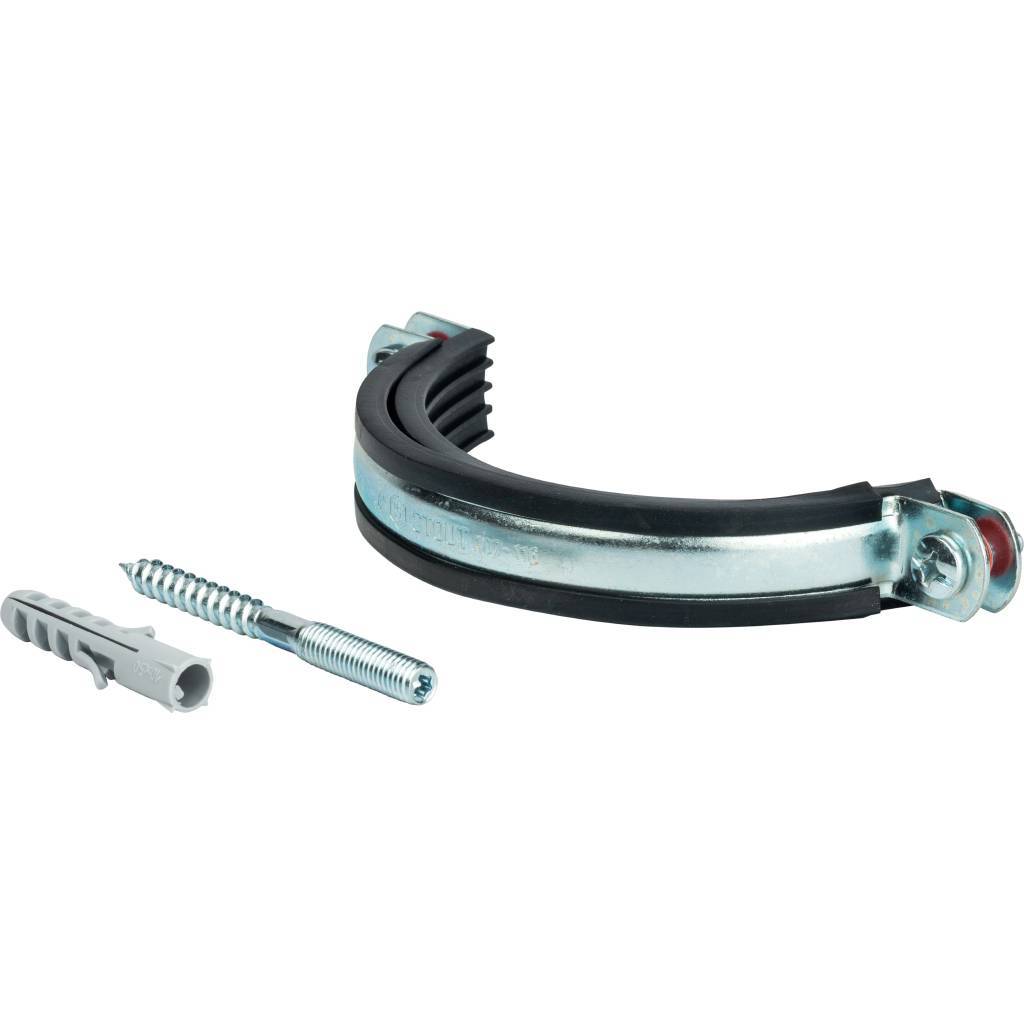 Хомут метал. STOUT 4" (107-116) 