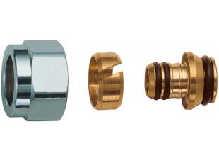 Концовка для м/п труб, 16х2 ЕК 3/4" FAR