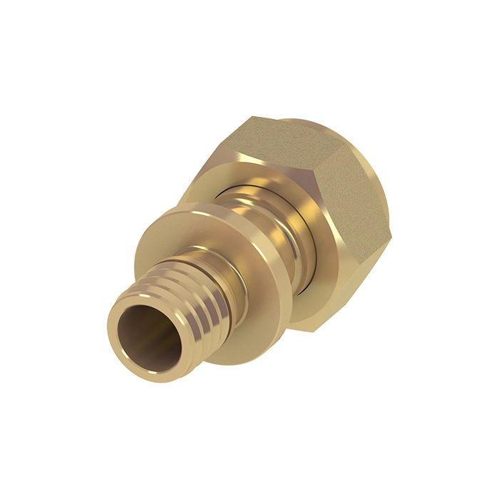 Соединение прямое с накидной гайкой 16 x 1/2" TECEflex