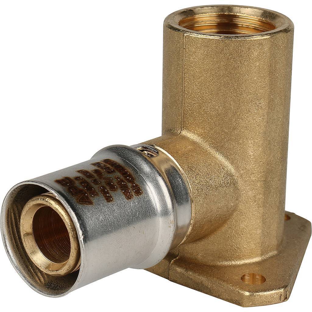 Угольник пресc уст. удлин. STOUT(APE) 20х1/2" вр