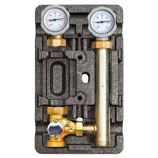 Насосная группа MK со смесителем 1" без насоса, с сервоприводом 230В, подача слева