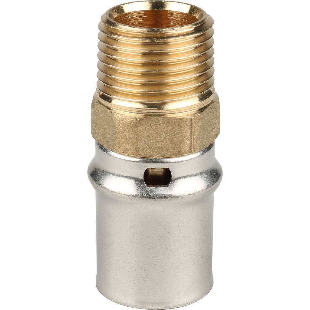 Муфта прес. STOUT(APE) 20х1/2" нр 