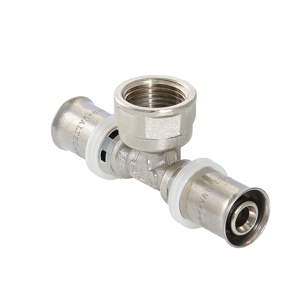 Тройник пресс VALTEC 26x3/4"х26 вр