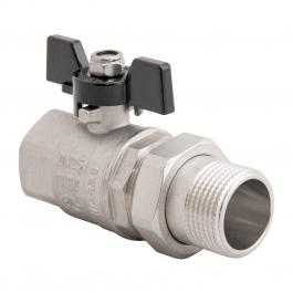 Кран с амер. 1/2" вн.-нр. GAPPO