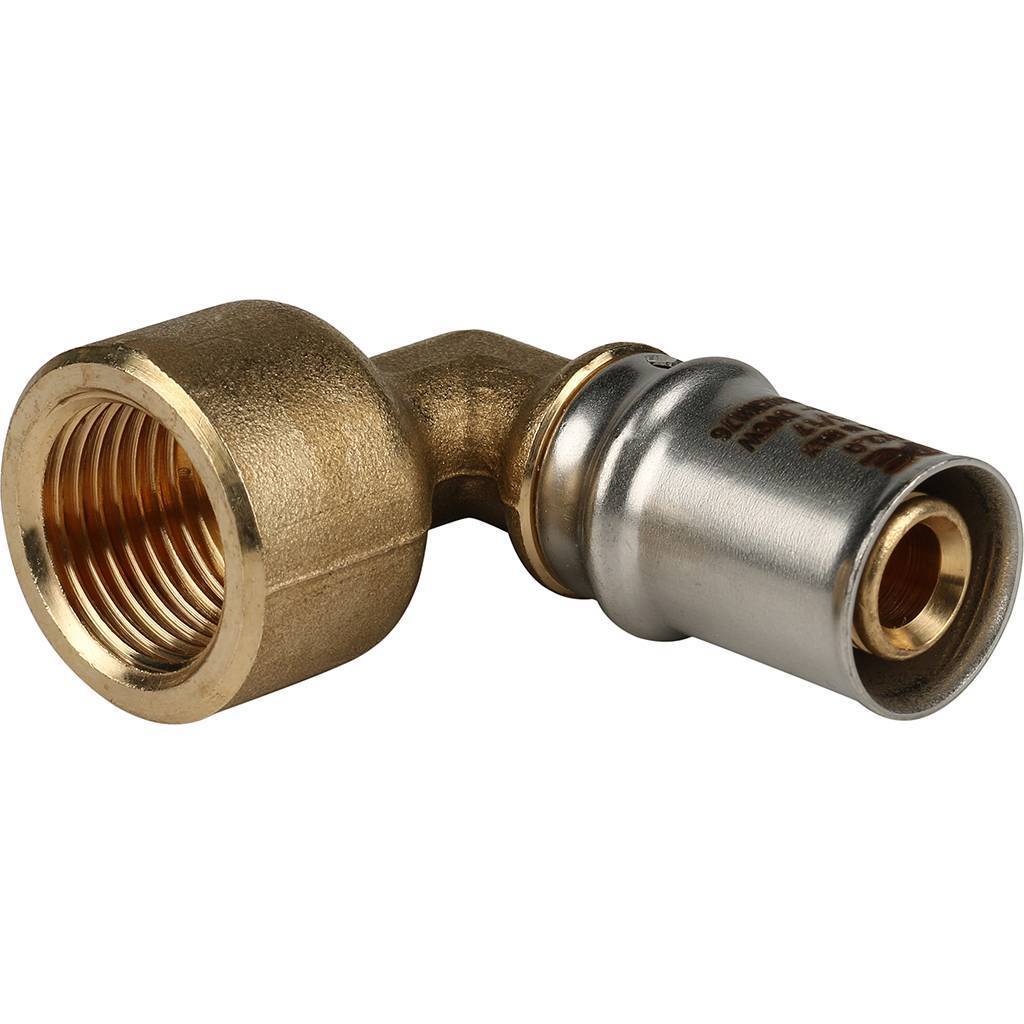 Угольник пресc STOUT(APE) 16х1/2" вр