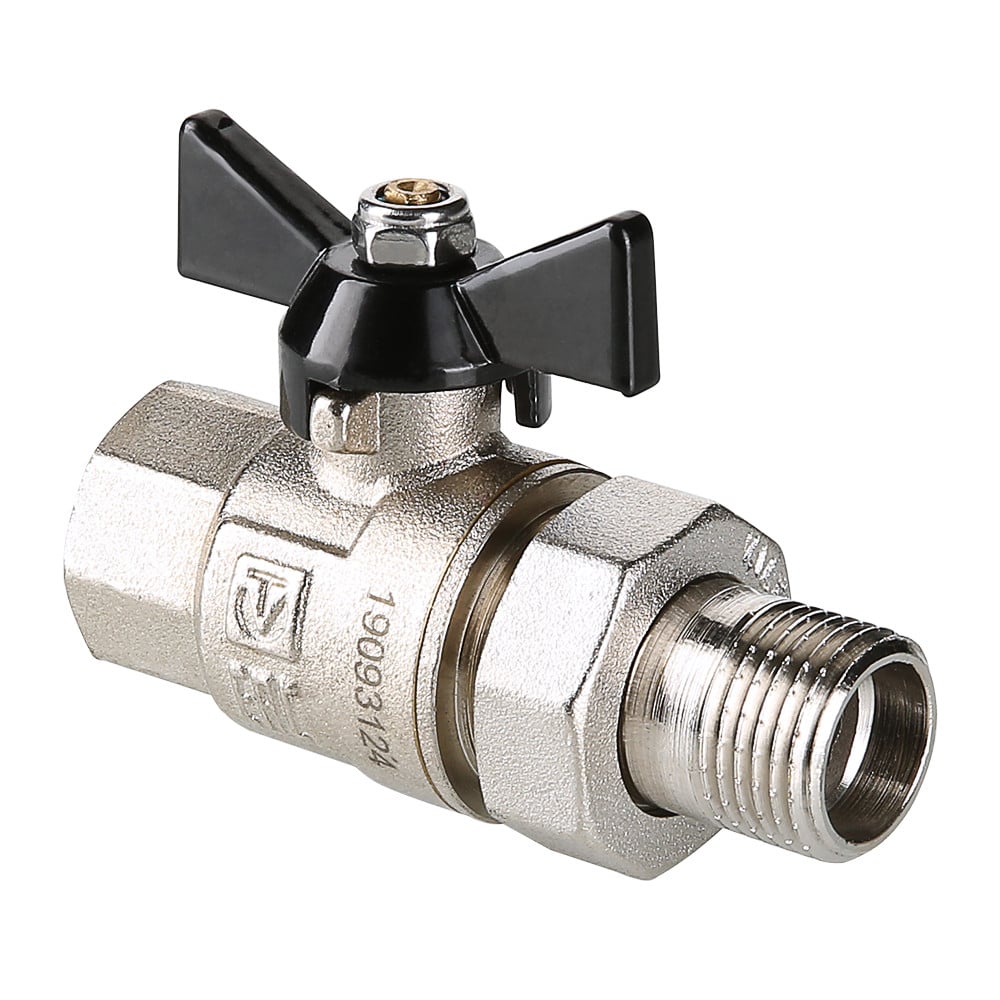 Кран шар. PERFECT с полусгоном 1/2" вн.-нар. VALTEC 