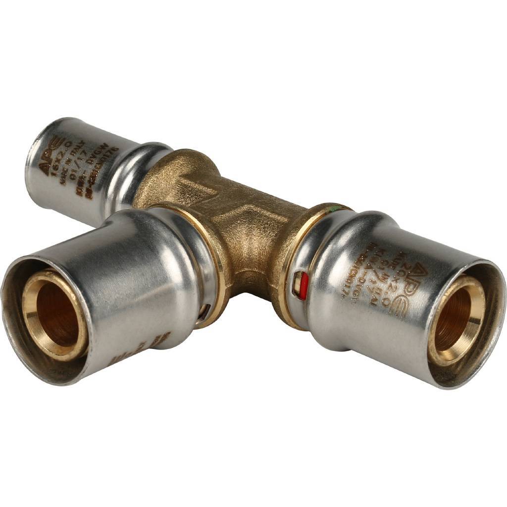 Тройник прес. STOUT(APE) 20х20х16