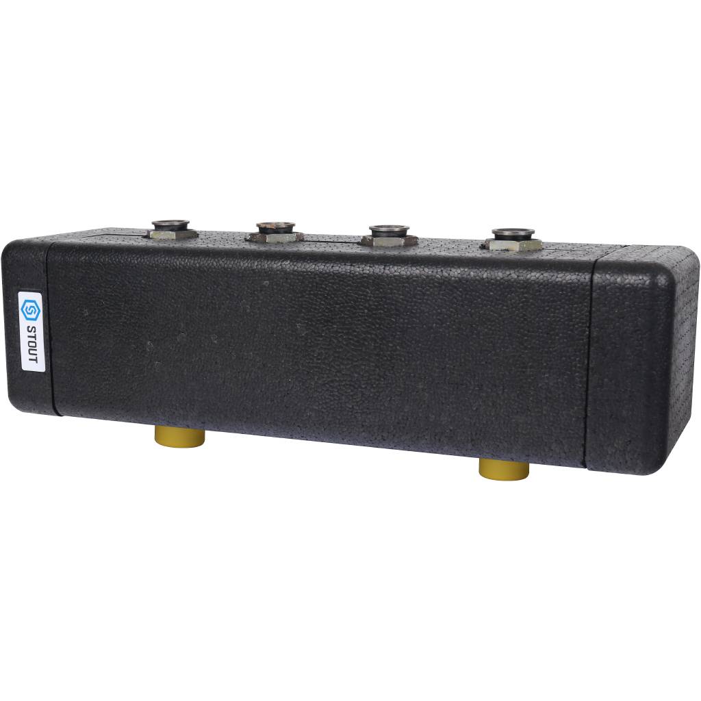 Гидравлический разделитель(со стрелкой) 2 выхода G=3 м3/ч STOUT