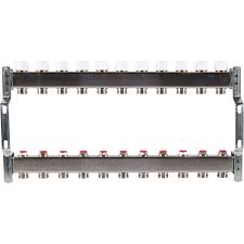 Коллектор из нержавеющей стали БЕЗ расходомерами 12вых. ROMMER