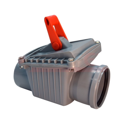 Клапан обратный d 110 (серая)