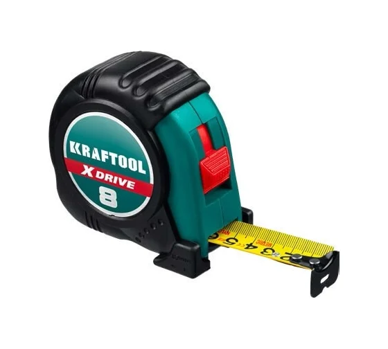 Рулетка 8м XDRIVE KRAFTOOL